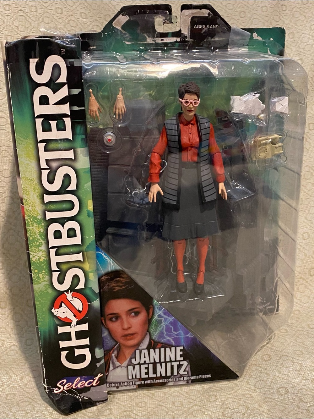 Ghostbusters Janine Melnitz Diamond Select Toys Action Figure